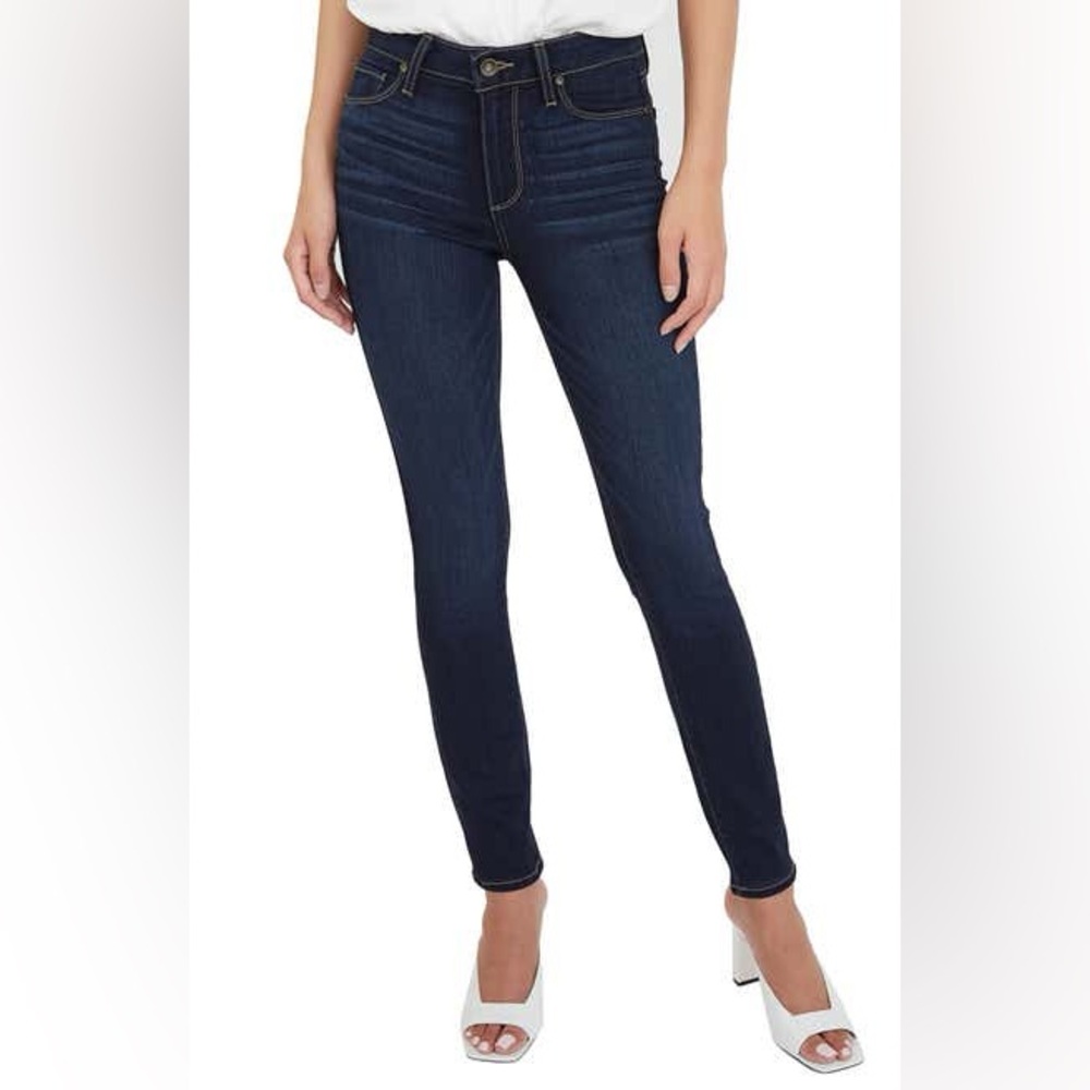 Paige Transcend Hoxton high waist ankle skinny jeans